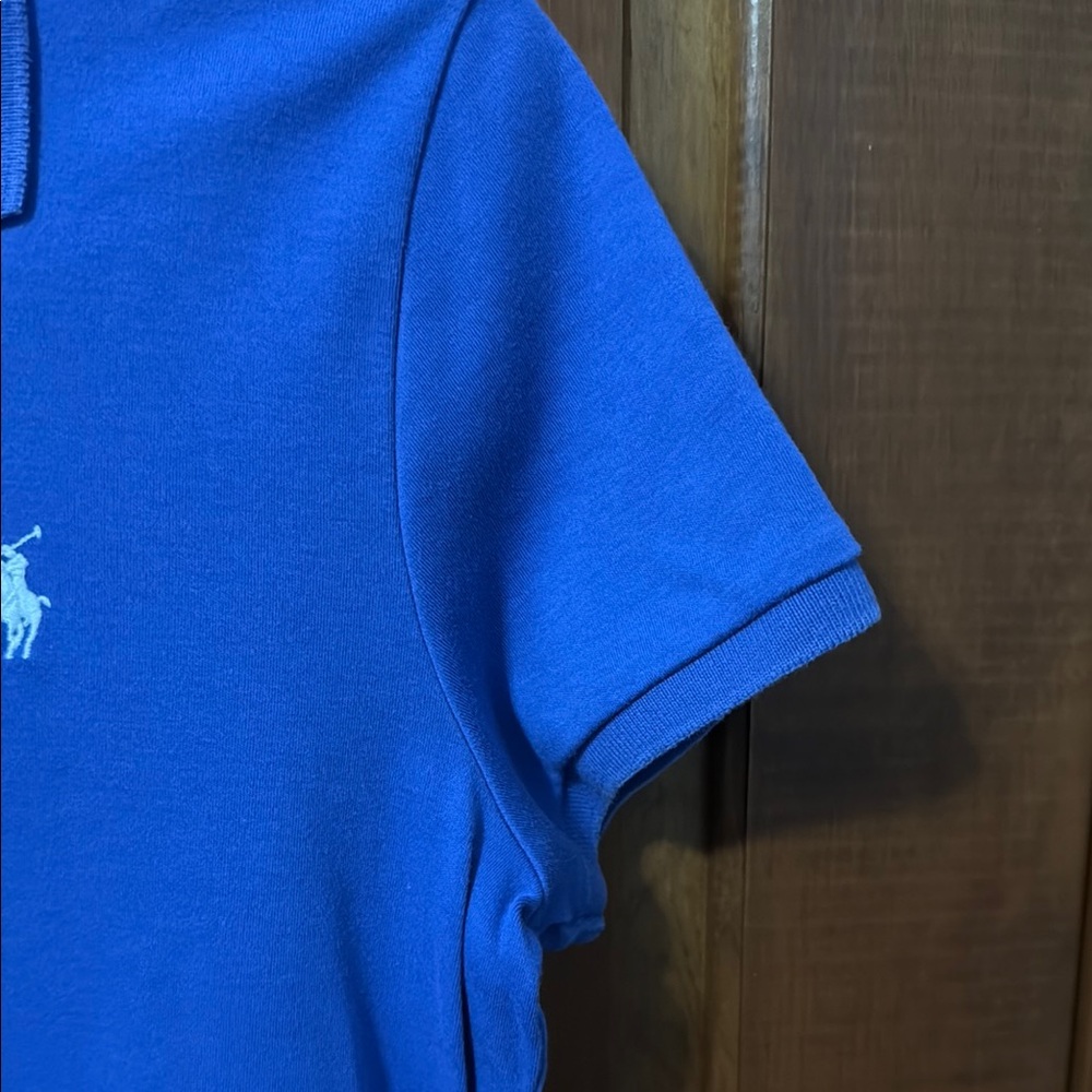 Polo by Ralph Lauren Vibrant Blue Pique Polo - Picture 5 of 10